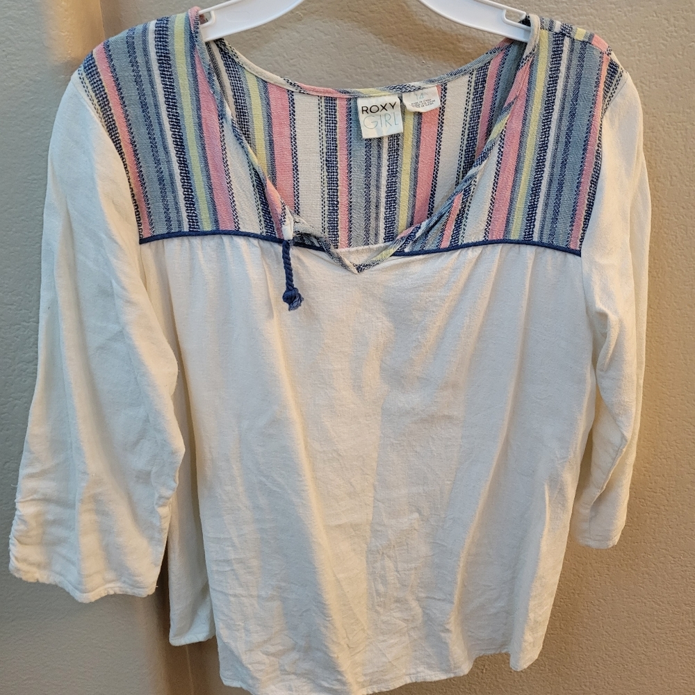 Roxy Girl - size 14 - beachy tunic top